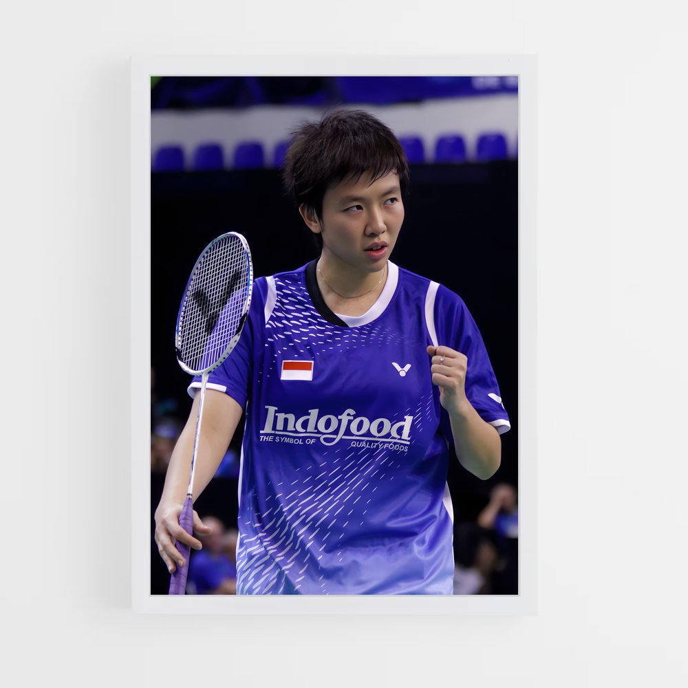 Poster Ace en Action – affiche Badminton (vue 3)